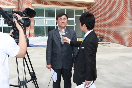 샘골도시형 보건지소 신축공사 인터뷰 사진