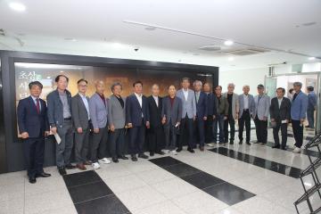 정읍시립박물관 석지 채용신 테마전시 개막식