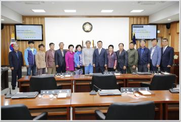 정읍시의회 의원 울릉도의회 방문